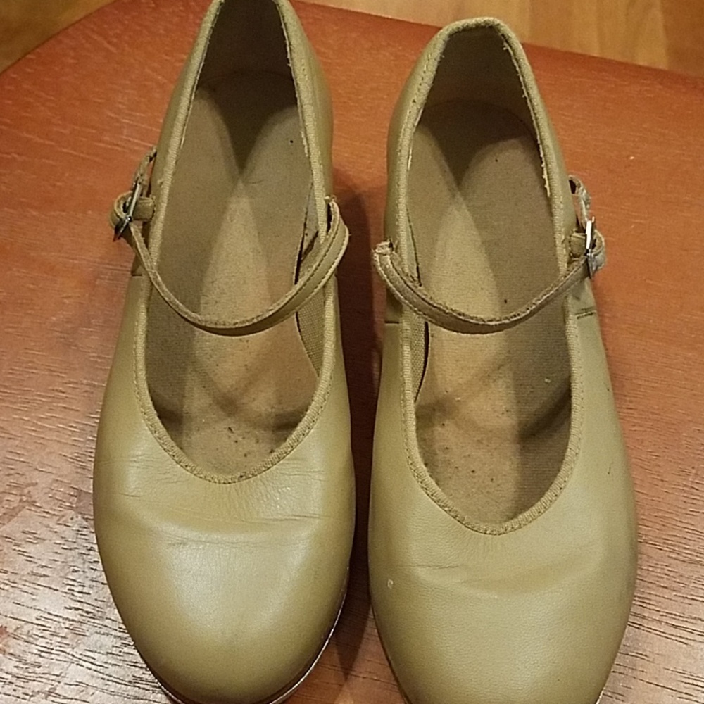 Bloch Techno Tap Shoes Nude Mary Jane Style